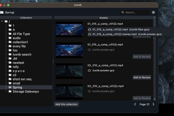 3 iconik integration_cineSync 5.3.3_Nov 23