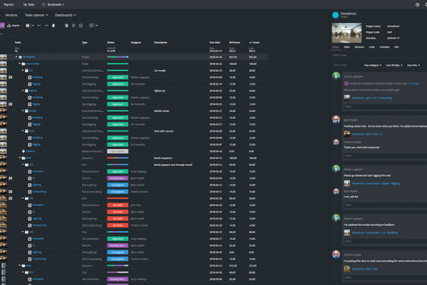 Academy Award_ftrack Studio_project-tasks-dark