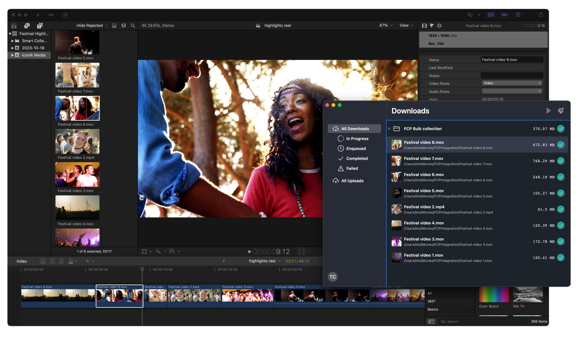 backlight-iconik-finalCutPro